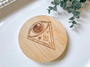 Spiritual Bamboo Coaster