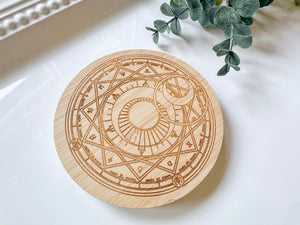 Spiritual Bamboo Coaster