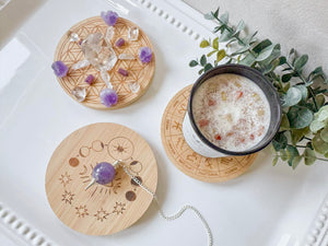 Spiritual Bamboo Coaster