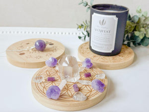 Spiritual Bamboo Coaster