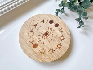 Spiritual Bamboo Coaster