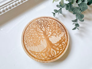 Spiritual Bamboo Coaster