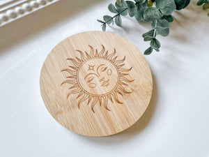 Spiritual Bamboo Coaster