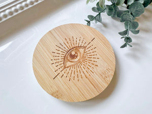 Spiritual Bamboo Coaster