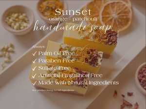 Sunset || Cold Process Soap