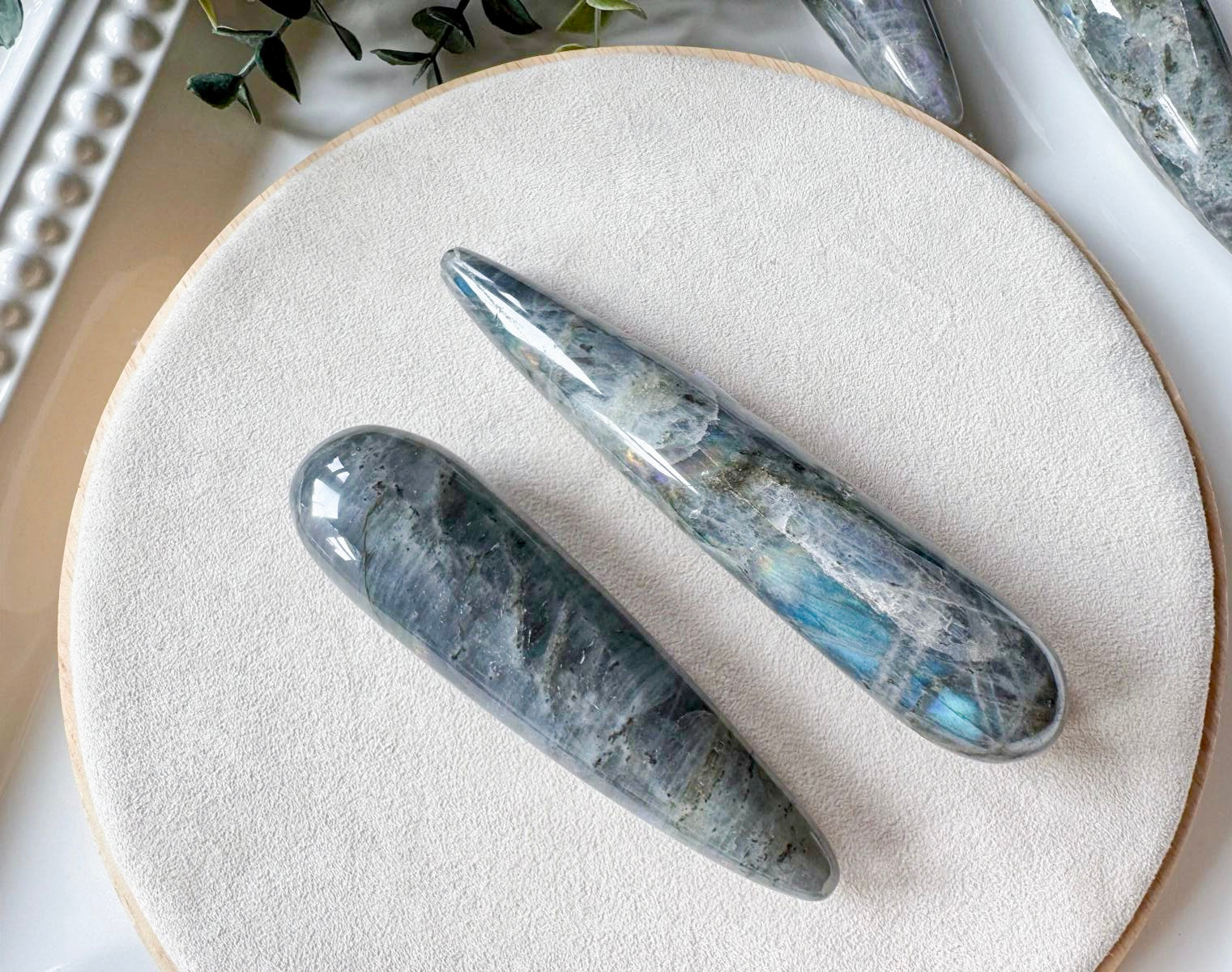 Sunset Labradorite Massage Wand