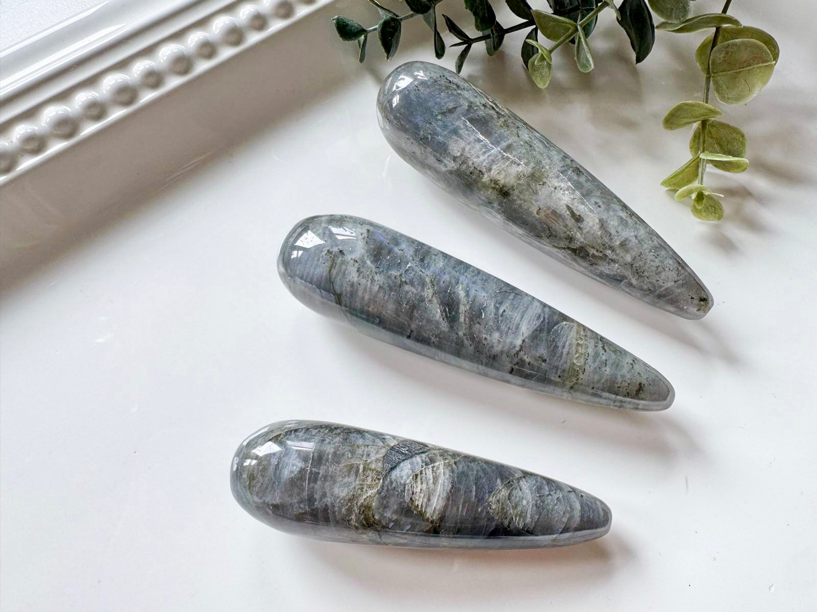 Sunset Labradorite Massage Wand