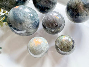 Sunset Labradorite Sphere