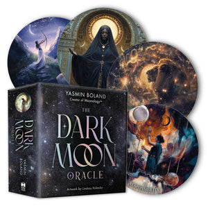 The Dark Moon Oracle: A 48-Card Deck and Guidebook || Yasmin Boland