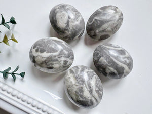 Thousand Eye Jasper Puffy Palm Stone