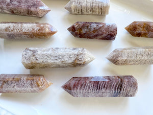 Thousand Layer Lodolite Quartz Point