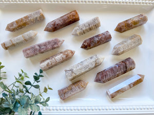 Thousand Layer Lodolite Quartz Point