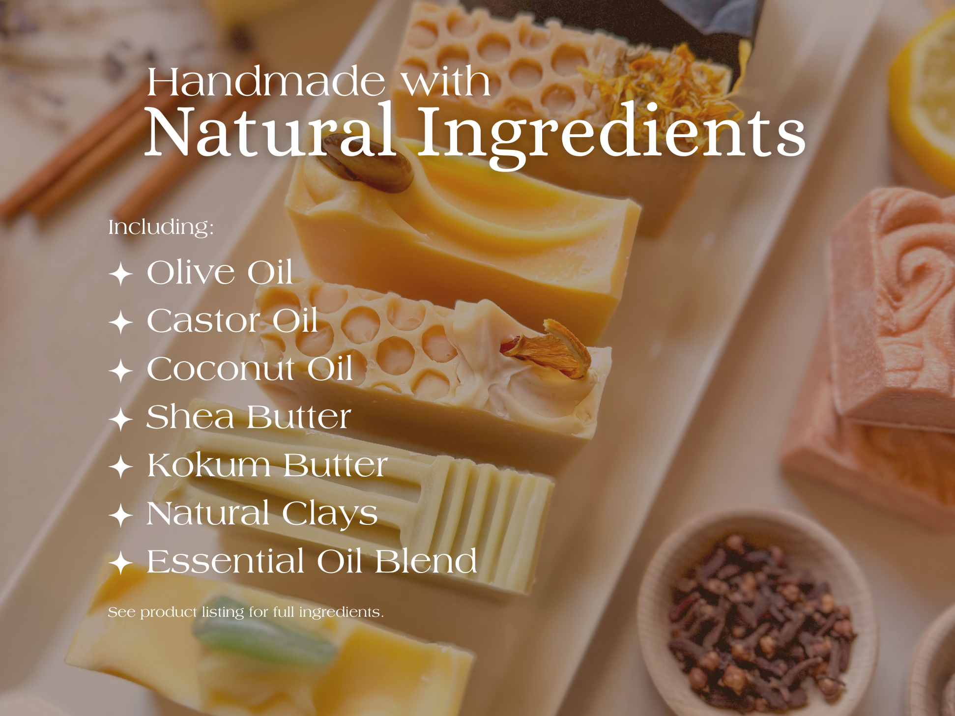 Three Feathers Apothecary Handmade Cold Process Soap