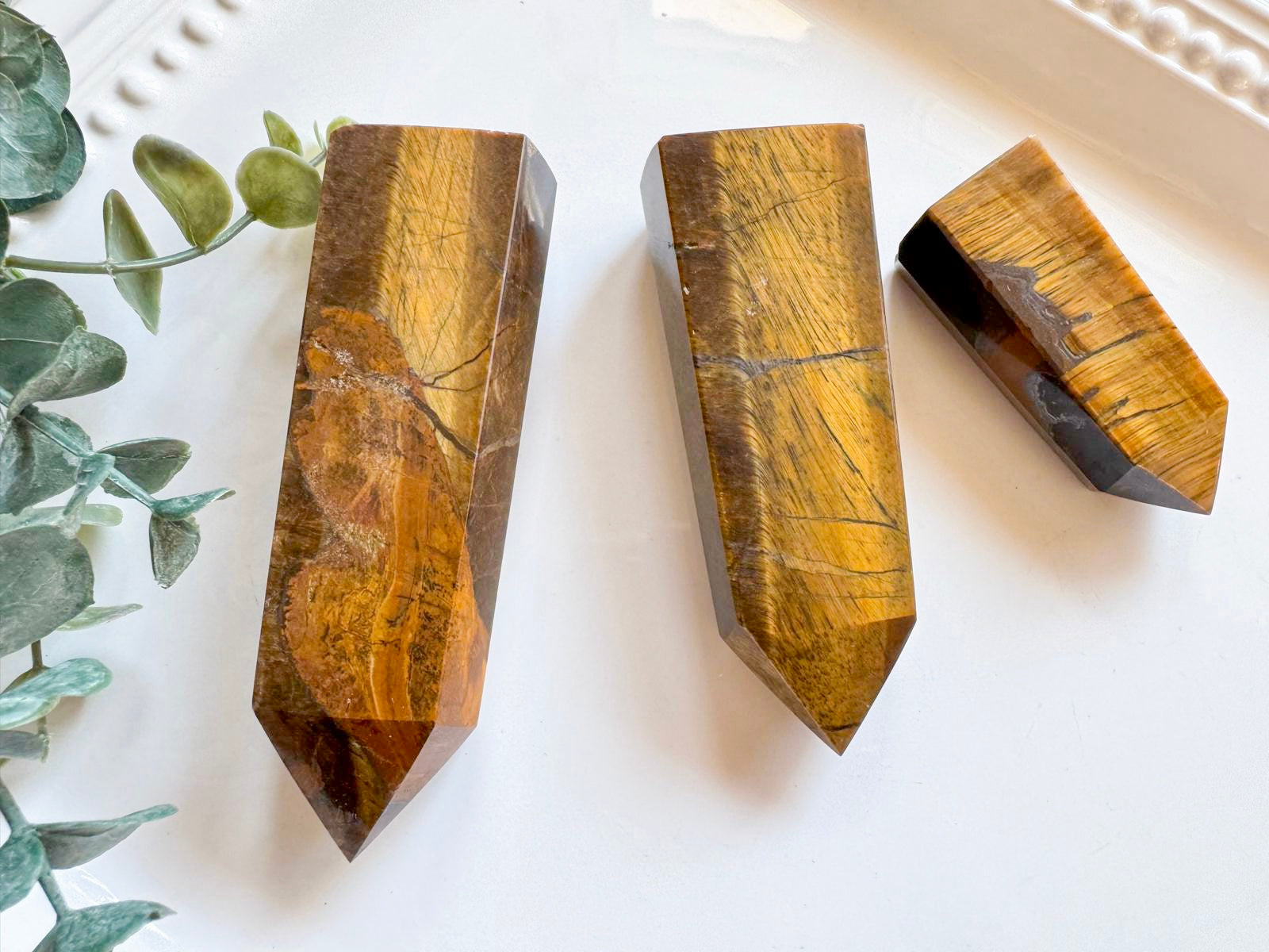 Tiger Eye Point || Large