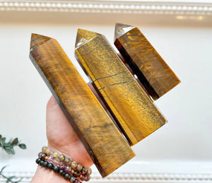 Tiger Eye Point || Large