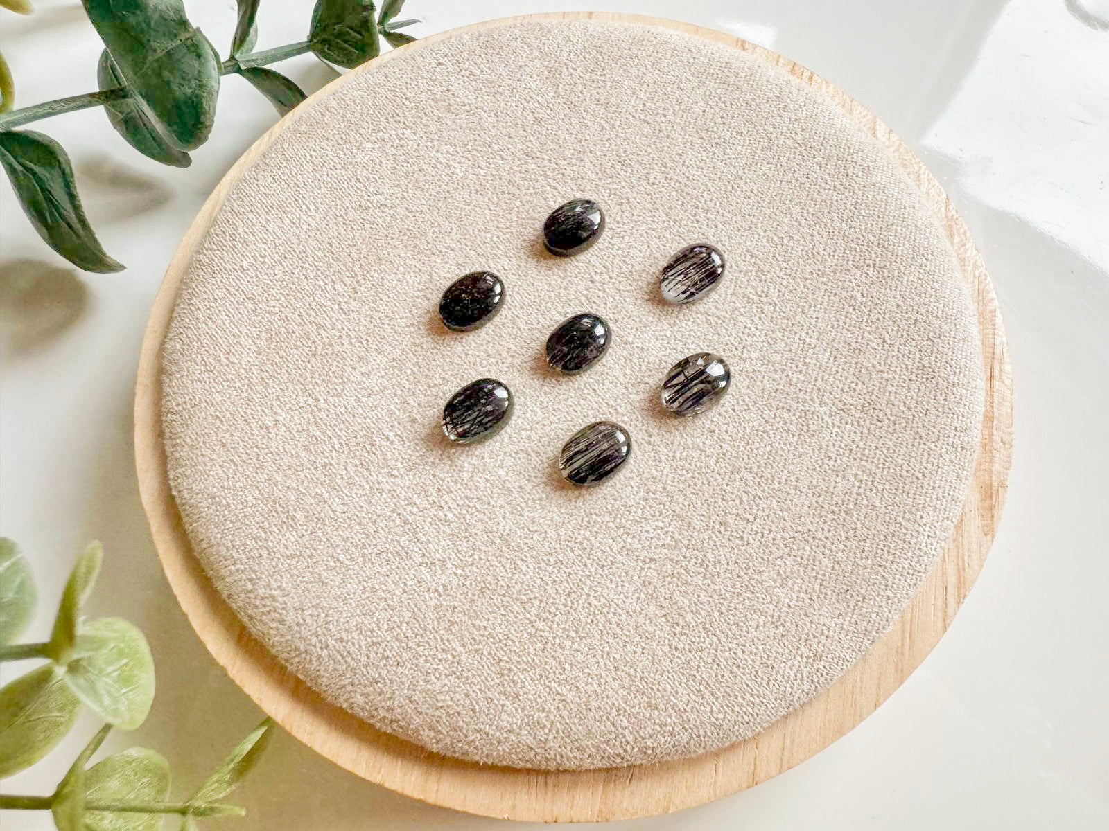 Tourmaline in Quartz Mini Cabochon