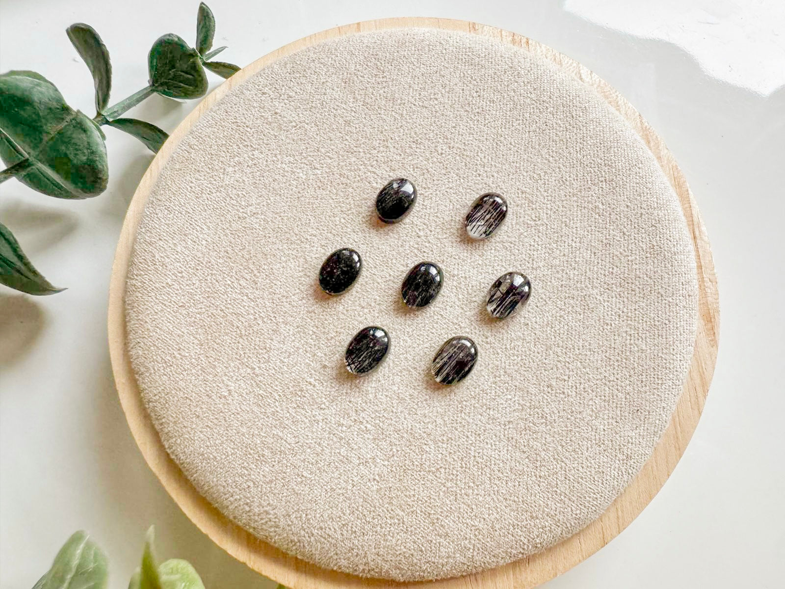 Tourmaline in Quartz Mini Cabochon