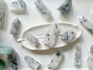 Tourmaline in Quartz Point