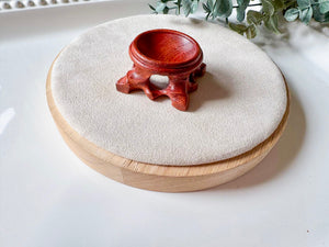 Tree of Life Roots Wooden Sphere Stand