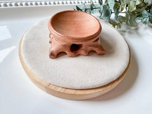 Tree of Life Roots Wooden Sphere Stand