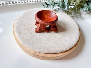 Tree of Life Roots Wooden Sphere Stand