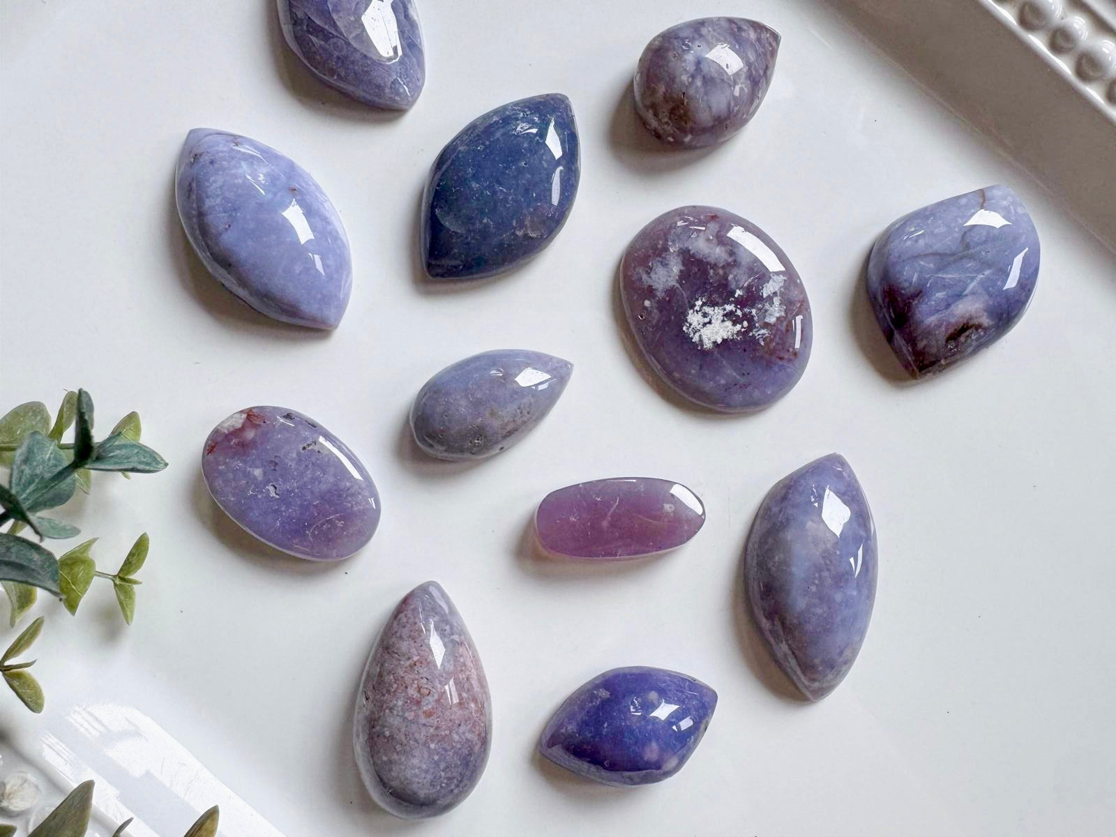 Violet Agate Assorted Cabochon