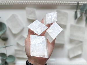 White Calcite Rhombus || Yunnan Province, China