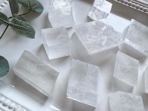 White Calcite Rhombus || Yunnan Province, China