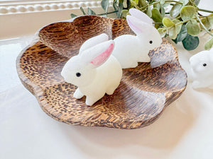 White Jade Bunny Carving