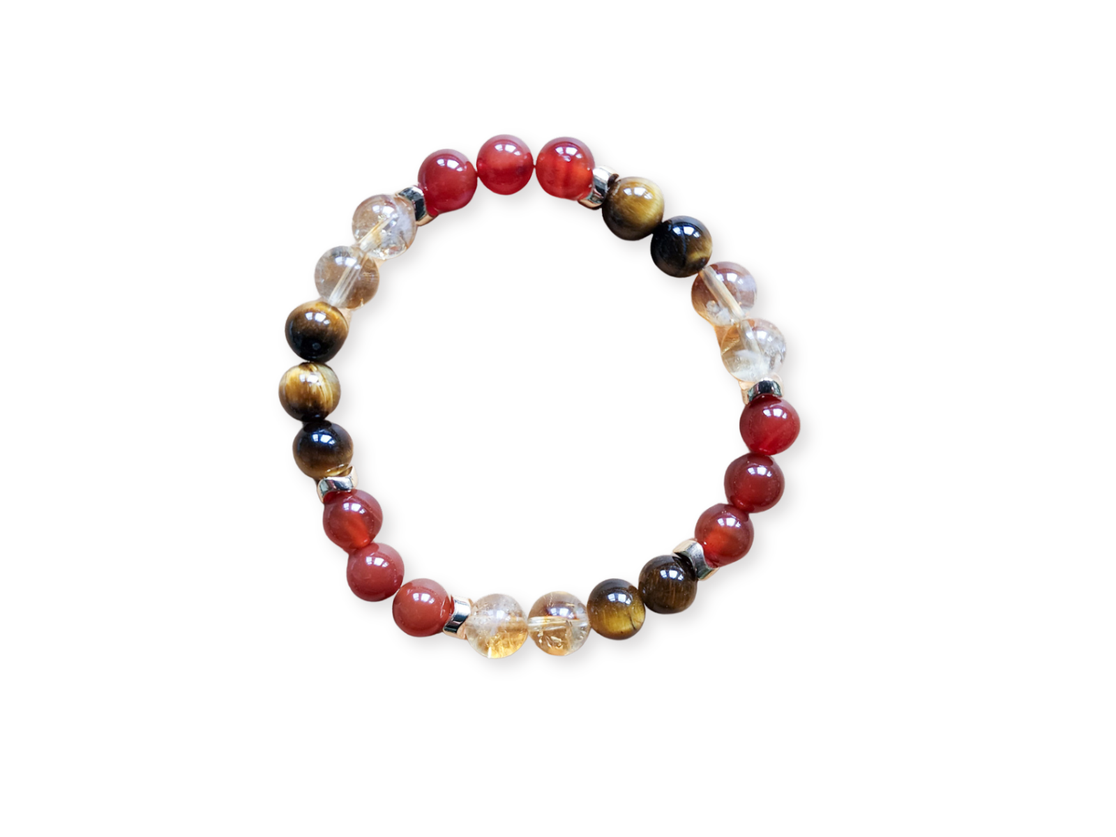 Wizard Collection - Red & Gold House || Citrine, Carnelian, Tiger Eye