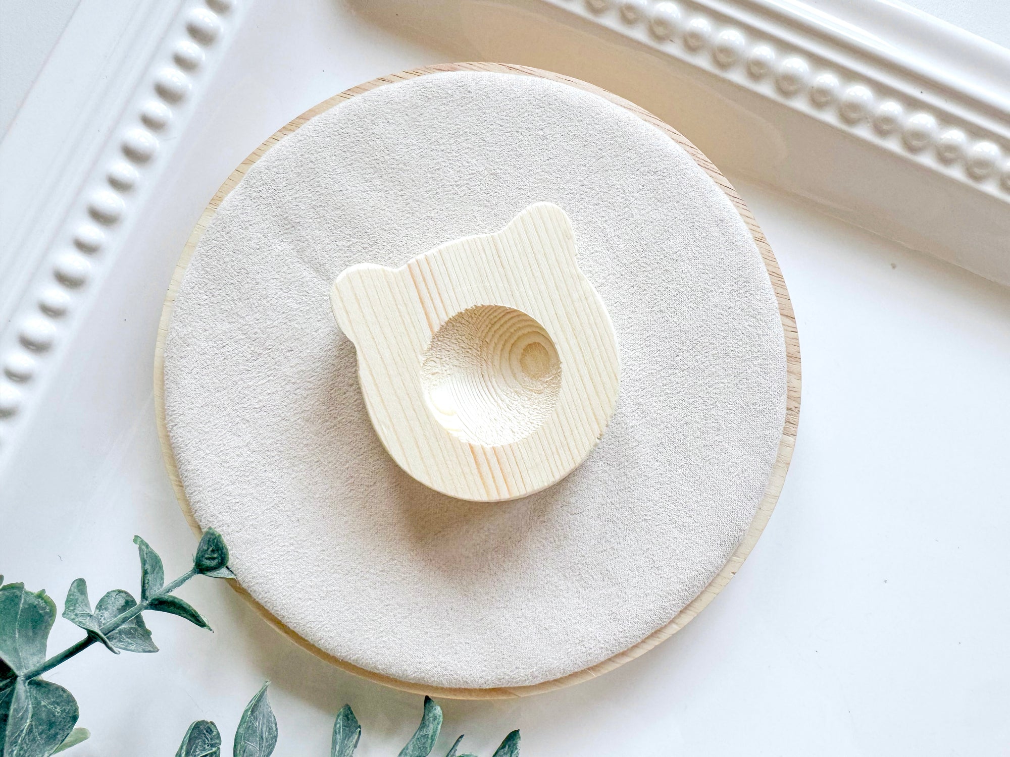 Wood Sphere Holder || Assorted Shapes
