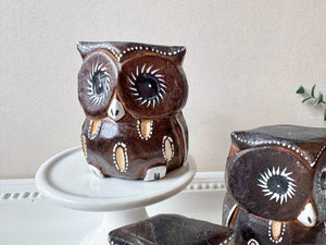 Wooden Owl Set || Indonesia