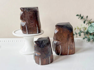Wooden Owl Set || Indonesia