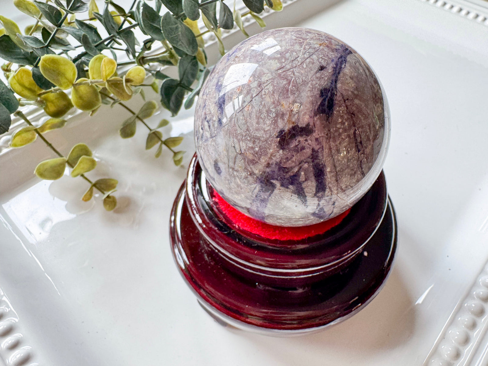 Wooden Turntable Sphere Base