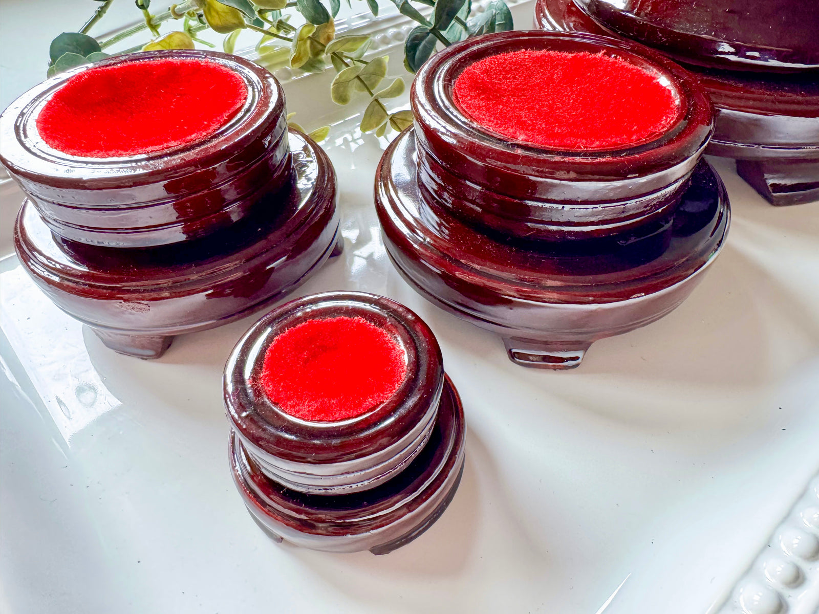 Wooden Turntable Sphere Base
