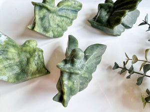 Xiuyan Jade Fairy Carving