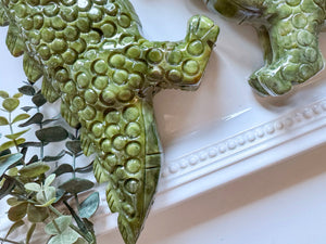 Xiuyan Jade Monster Dinosaur Guardian Carving