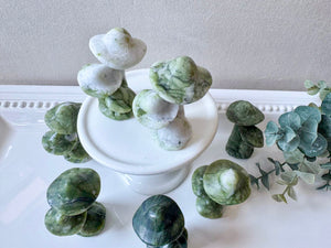 Xiuyan Jade Mushroom Family Carving