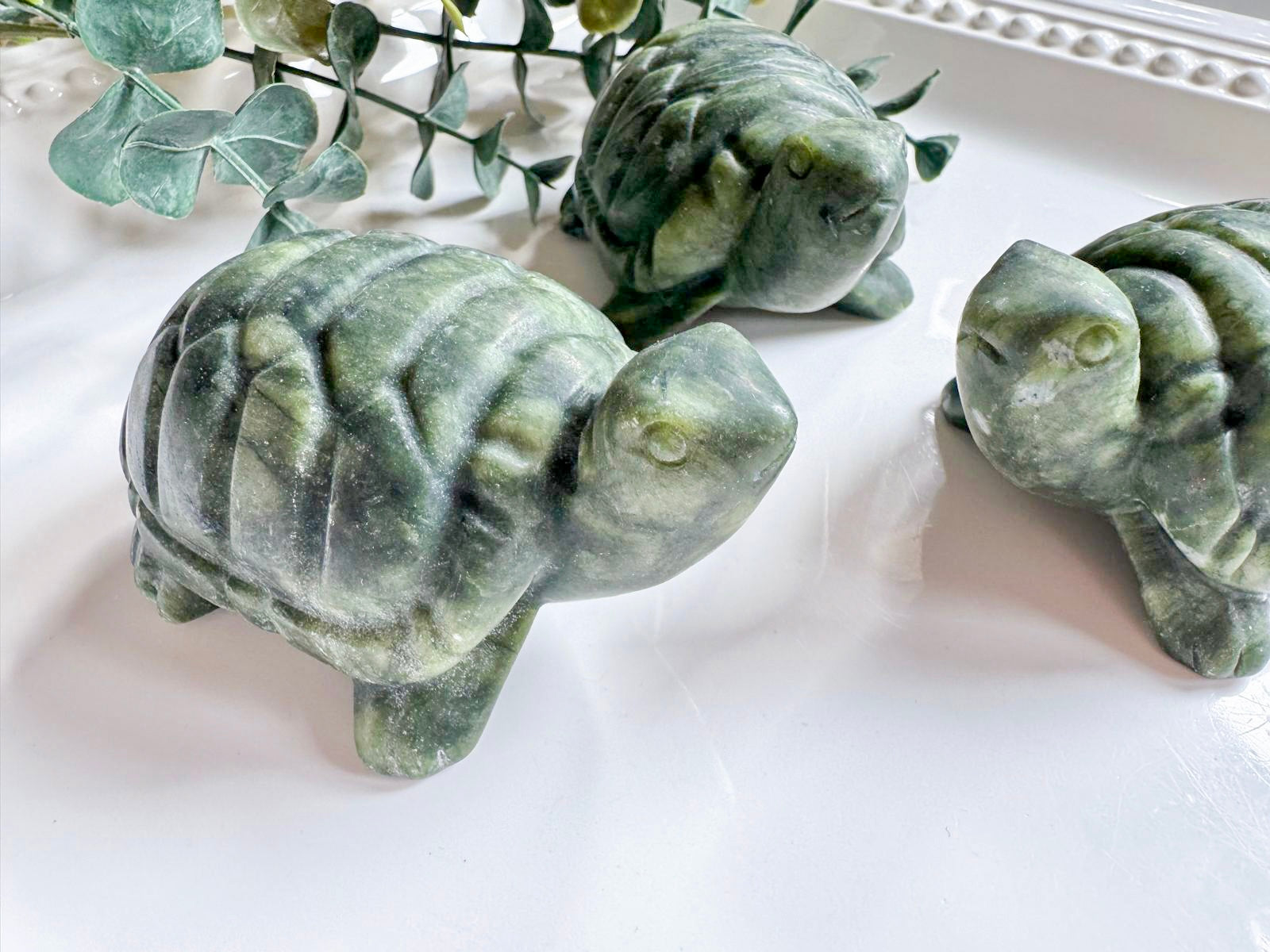 Xiuyan Jade Turtle Carving
