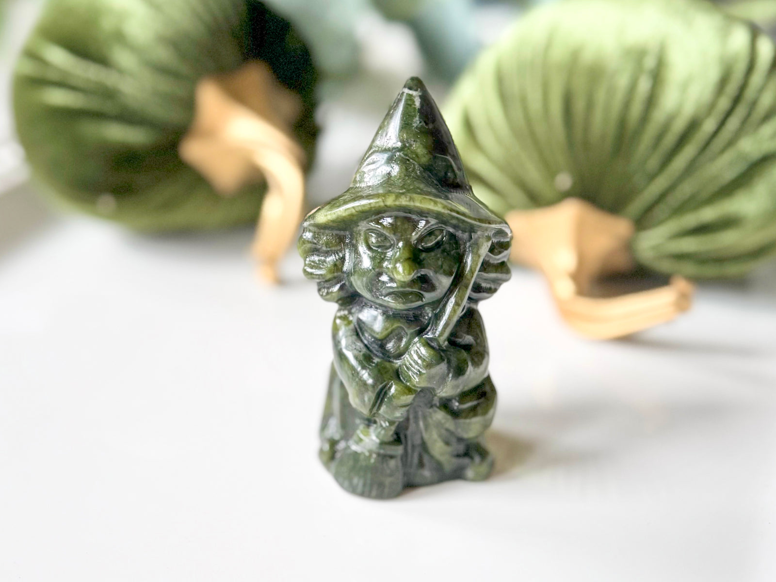 Xiuyan Jade Witch Carving