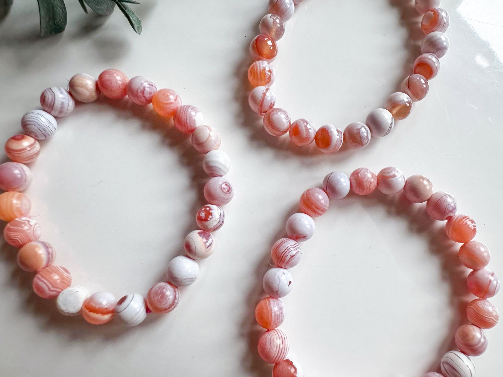 Yaocheng Medicine Color Changing Agate Bracelet 8mm Beaded Bracelet