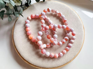 Yaocheng Medicine Color Changing Agate Bracelet 8mm Beaded Bracelet