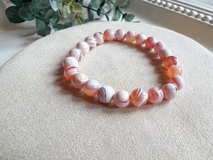 Yaocheng Medicine Color Changing Agate Bracelet 8mm Beaded Bracelet