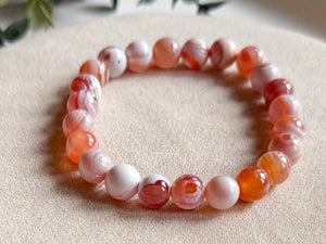 Yaocheng Medicine Color Changing Agate Bracelet 8mm Beaded Bracelet