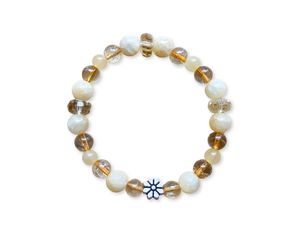 Yellow Calcite & Citrine || Reiki Infused