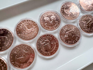 Zodiac Copper Coin