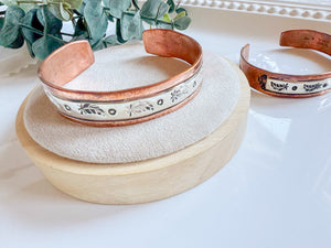 Copper Cuff Bracelet || Navajo Hand Crafted