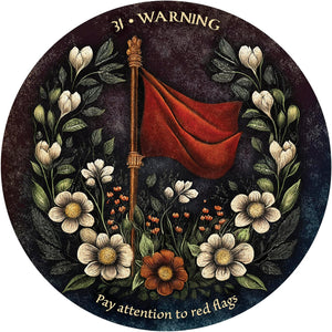 Arcana Folia Oracle Deck: 50-Card Round Deck, Nature-Inspired Artwork, Channel Plant Energy, Divination and Inspiration, Includes 72-page Illustrated Guidebook || Nora Paskaleva
