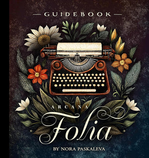 Arcana Folia Oracle Deck: 50-Card Round Deck, Nature-Inspired Artwork, Channel Plant Energy, Divination and Inspiration, Includes 72-page Illustrated Guidebook || Nora Paskaleva