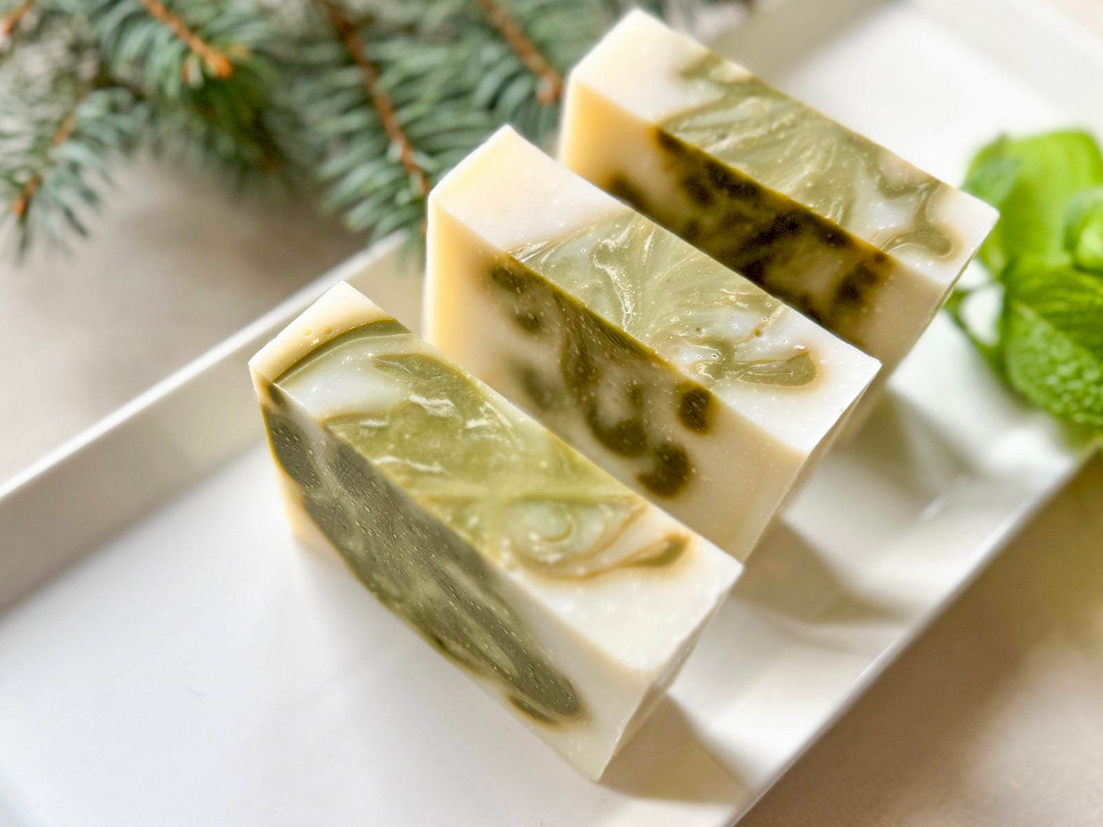 Alpine Mint || Cold Process Soap